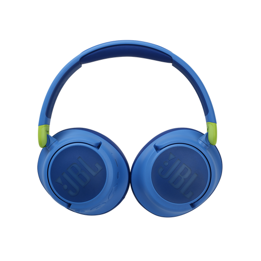 JBL JR 460NC - Blue - Wireless over-ear Noise Cancelling kids headphones - Detailshot 2